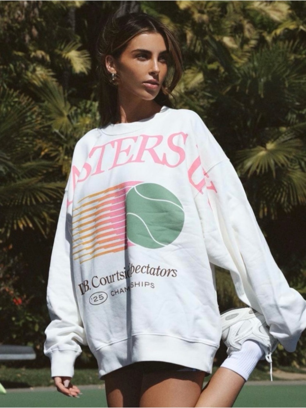Rare Dairy Boy Masters 1K Crewneck Sweatshirt with Pink & Green Print